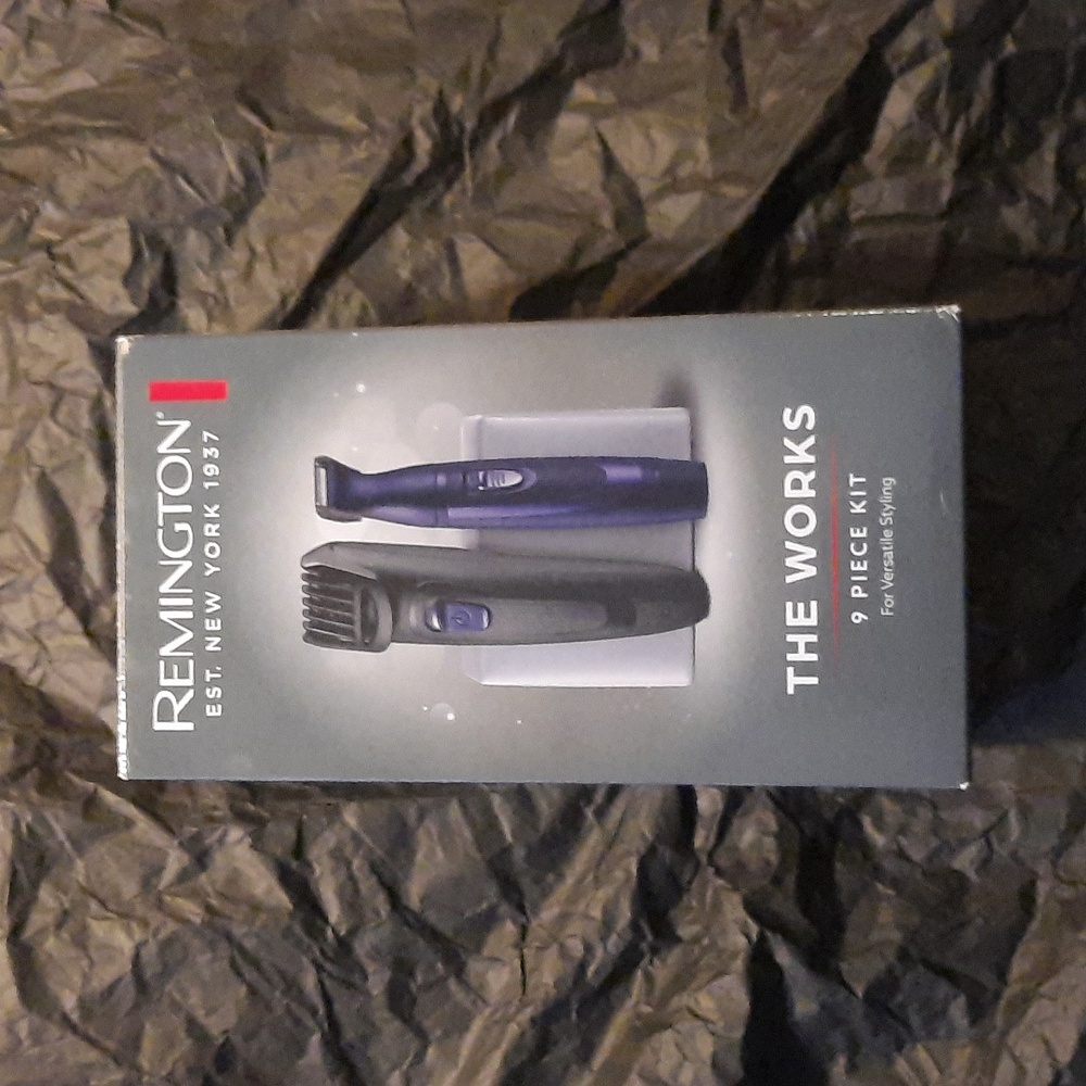 Remington The Works 9 piece styler kit